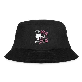 Pocketologist Billard Pool Billard 8 Weiblicher - Bucket Hat - Schwarz - Vorne - Lela (165cm)