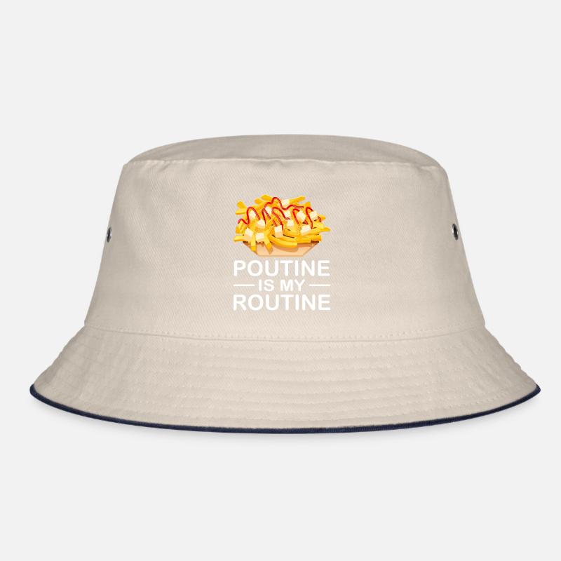 Poutine Canada Fast Food Specialty Bucket Hat