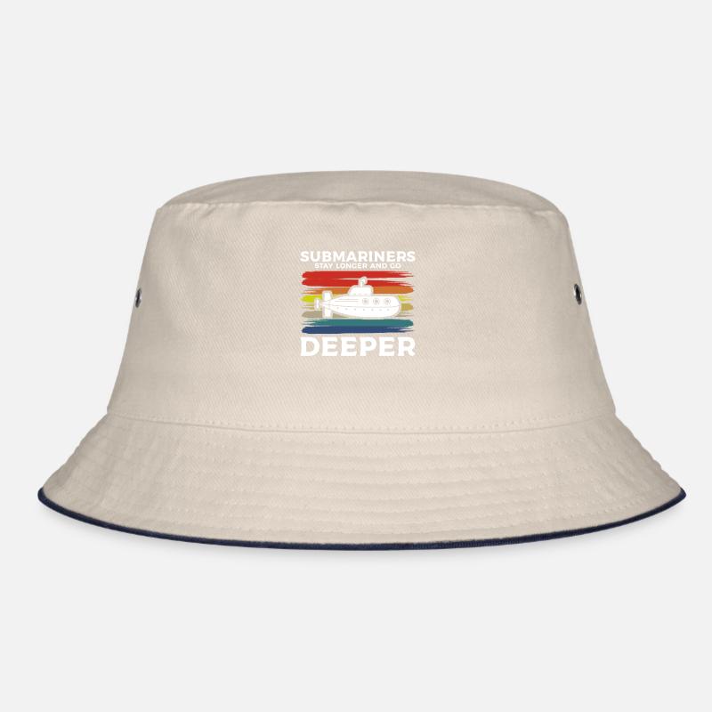 Submariners Stay Longer And Go Deeper For A Navy S Bucket Hat