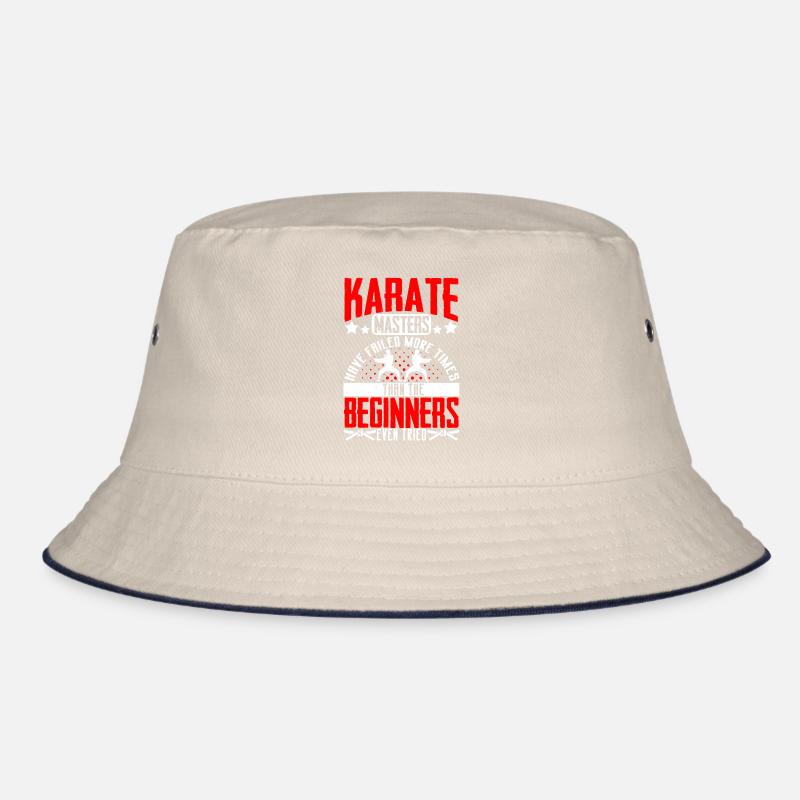 Karate Black Belt Gi Uniform Bucket Hat
