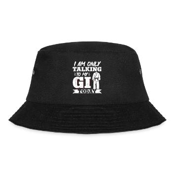 Karate Black Belt Gi Uniform I Am - Bucket Hat - Schwarz - Vorne - Lela (165cm)