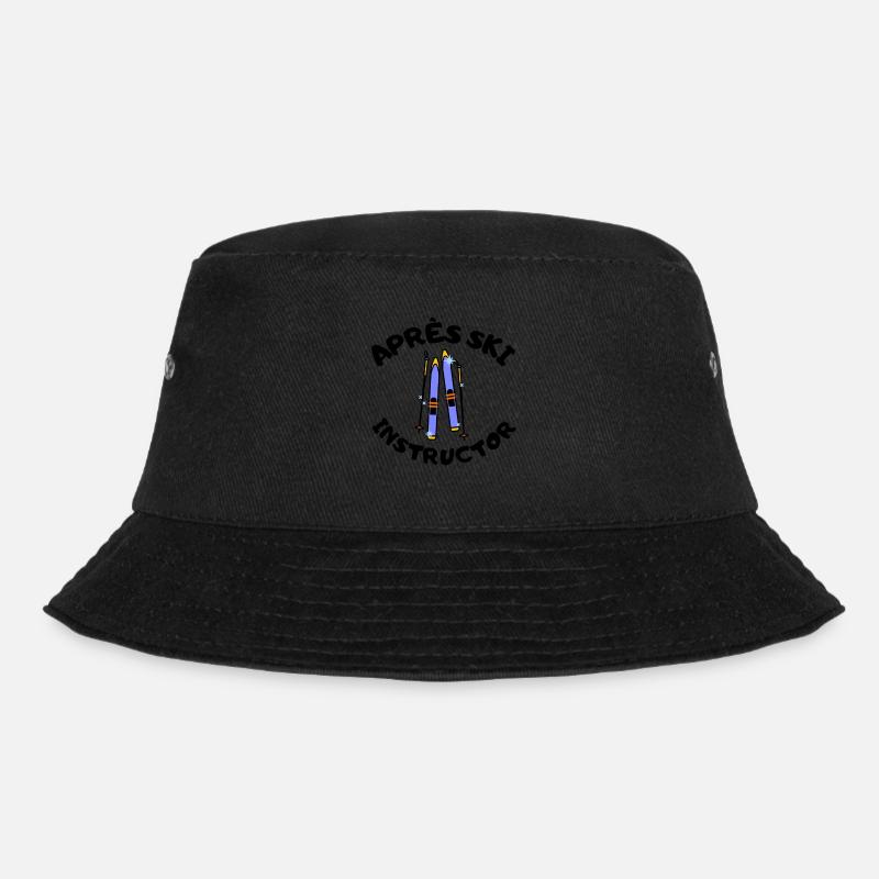 Après Ski Lehrer - Bucket Hat - Schwarz
