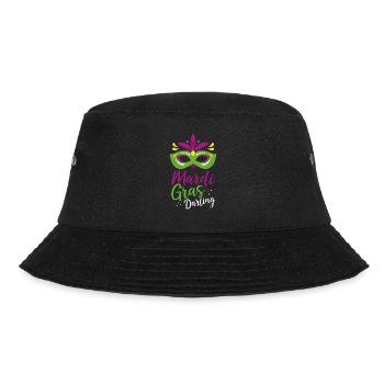 Mardi Gras Liebling - Bucket Hat - Schwarz - Vorne - Lela (165cm)