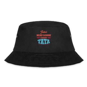 Beau Gosse Comme Tata Cadeau Annonce Grossesse - Bob - noir - Devant - Lela (165cm)
