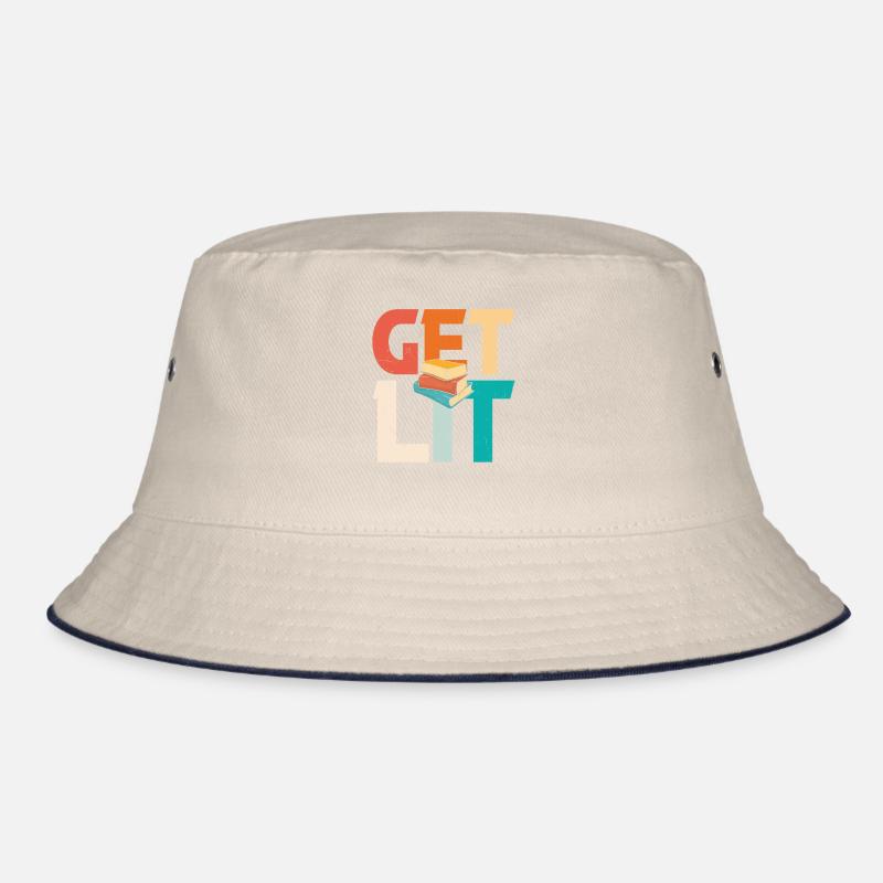 Erhalten Sie Lit Books- Bucket Hat