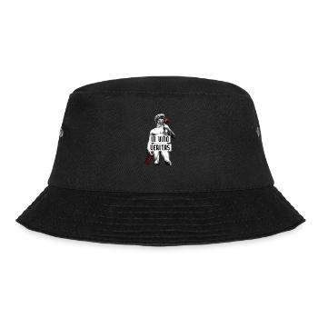 Wein Weinliebhaber In Vino Veritas Wein - Bucket Hat - Schwarz - Vorne - Lela (165cm)