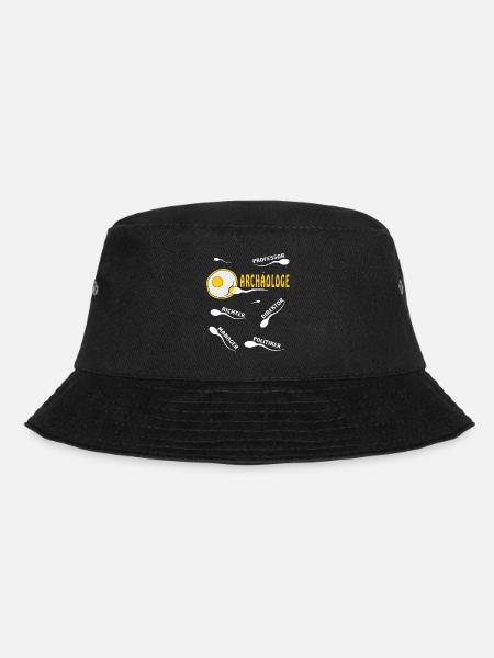ARCHÄOLOGE - Bucket Hat - Schwarz