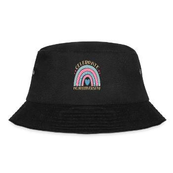 Celebrate Neurodiversity Neurodiversity Quotes - Bucket Hat - black - Front - Lela (165cm)
