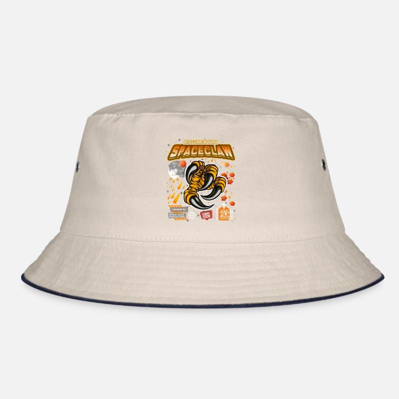 Claw in space Science fiction funny saying Bucket Hat