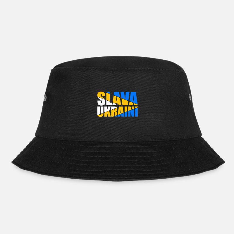 Ukraine Peace Slava - Bucket Hat - Schwarz