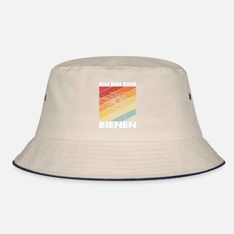 Ich Bin Eine Biene Imker Biene Bienen Flüsterer Sp Bucket Hat