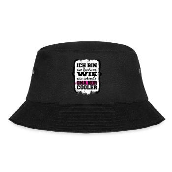 hund spaß hundehalter weihnachten lieben chihuahua - Bucket Hat - Schwarz - Vorne - Lela (165cm)