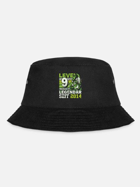 Level 9 freigeschaltet legendär seit 2014 - Bucket Hat - Schwarz