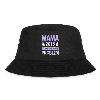 Maman 2023 Problèmes de bébé Bientôt un enfant de plus Maman - Bob - noir - Devant - Lela (165cm)