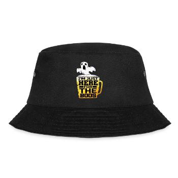 I'm Just Here For The Boos - Bucket Hat - black - Front - Lela (165cm)