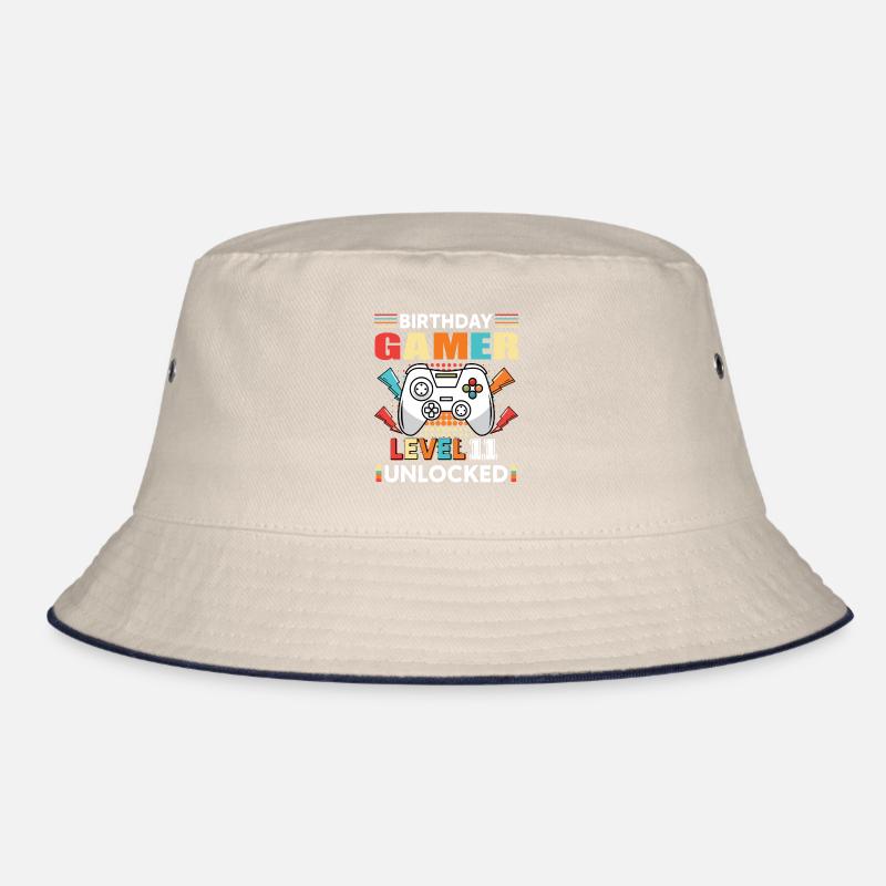 Birthday Gamer Level 11 Unlocked Bucket Hat