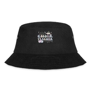 Spooky Choir Teacher Halloween Choir Teaching Gift - Bucket Hat - Schwarz - Vorne - Lela (165cm)