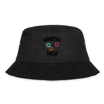 Lustiges Sprichwort Robotics Squad - Bucket Hat - Schwarz - Vorne - Lela (165cm)