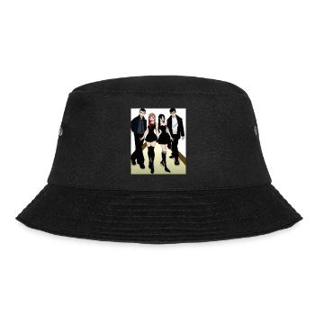Corporate Goth Gothic Clique Friends - Bucket Hat - black - Front - Lela (165cm)