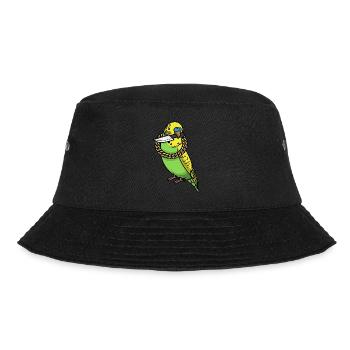 Perroquet Budgerigar Oiseau Avec Couteau - Bob - noir - Devant - Lela (165cm)