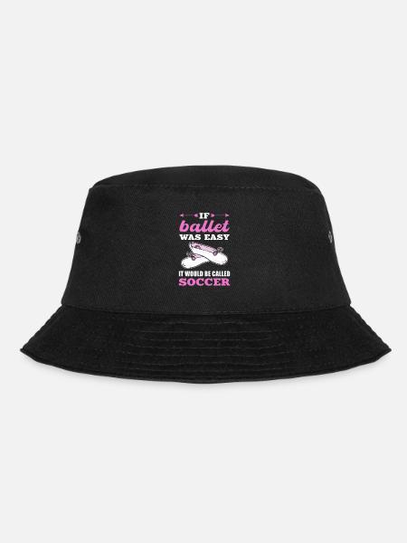 Ballett Ballett Ballett-Tänzerin Tanzschule Tänzer - Bucket Hat - Schwarz