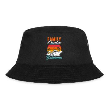 Kreuzfahrt Kreuzfahrtschiff Urlaub Meer - Bucket Hat - Schwarz - Vorne - Lela (165cm)