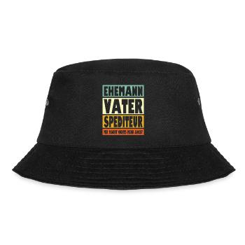 Spediteur Vater Ehemann Held - Bucket Hat - Schwarz - Vorne - Lela (165cm)