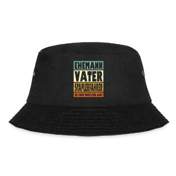 Staplerfahrer Vater Ehemann Held - Bucket Hat - Schwarz - Vorne - Lela (165cm)
