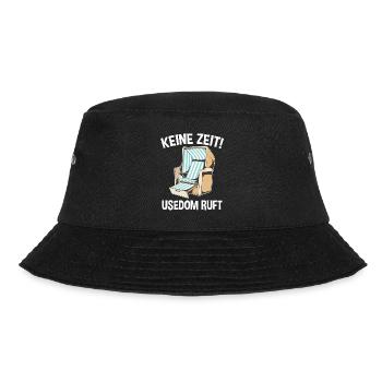 Ostsee Usedom - Bucket Hat - Schwarz - Vorne - Lela (165cm)