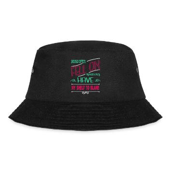 book worm book keeper gift book children - Bucket Hat - black - Front - Lela (165cm)