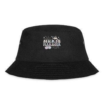 Nurse Manager Halloween Nurse Manager Gifts - Bucket Hat - black - Front - Lela (165cm)