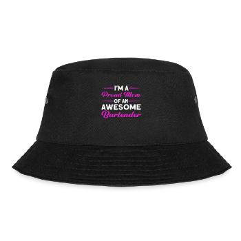 Barkeeper Geschenk Mixologist Spruch Bar - Bucket Hat - Schwarz - Vorne - Lela (165cm)