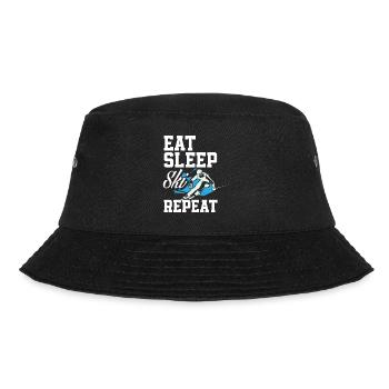 Ski - Bucket Hat - Schwarz - Vorne - Lela (165cm)