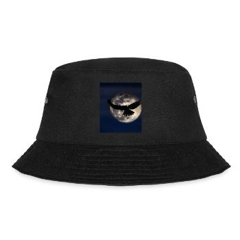Goth Gothic Lover Shadow of a Bird of Prey - Bucket Hat - black - Front - Lela (165cm)