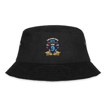 Parasaurolophus Buben Design Geburtstagsparty - Bucket Hat - Schwarz - Vorne - Lela (165cm)