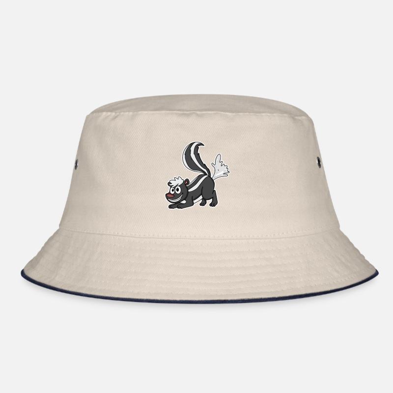 Skunks Stinktier Bucket Hat