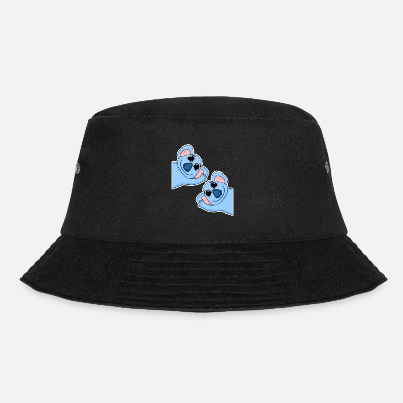 Koala Koalas - Bucket Hat - Schwarz