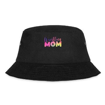 Wrestling Mom Lustige Ringer Mum Ringer Muttertag - Bucket Hat - Schwarz - Vorne - Lela (165cm)