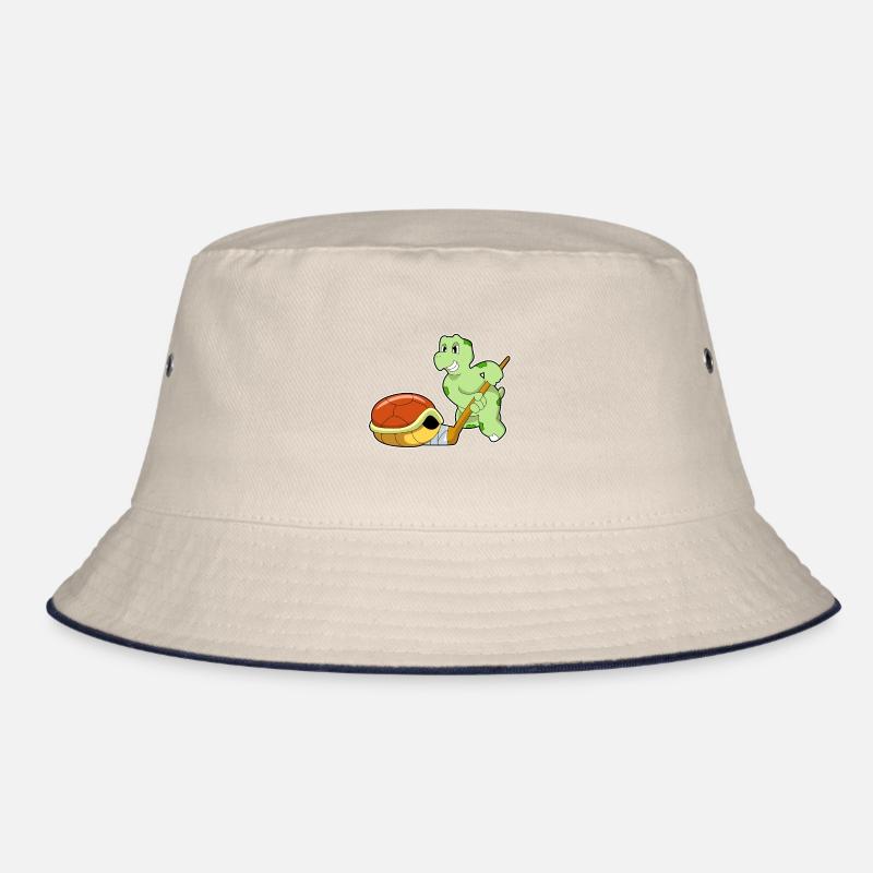 Schildkröte Eishockey Eishockeyschläger Bucket Hat