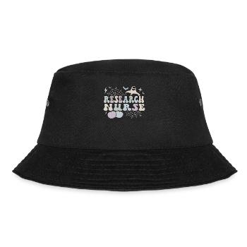 Research Nurse Clinical Research Nursing Halloween - Bucket Hat - black - Front - Lela (165cm)