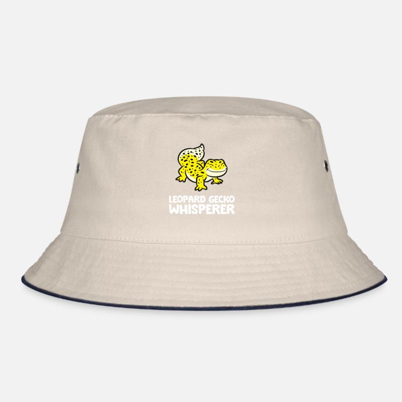 Leopard Gecko Whisperer Reptile Lover Leopard Bucket Hat