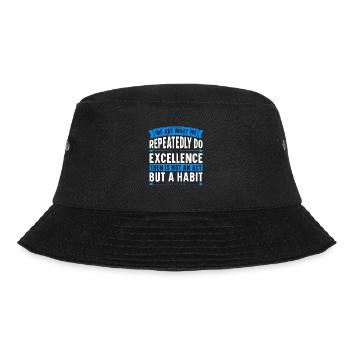 Jiu Jitsu We Are What We Combat Fighting Fighter - Bucket Hat - black - Front - Lela (165cm)