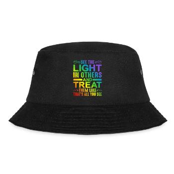 See The Light In Others - Bucket Hat - black - Front - Lela (165cm)
