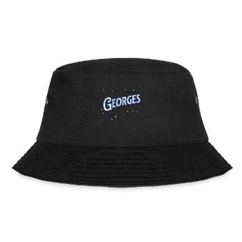 George's name personalized - Bucket Hat - black - Front - Lela (165cm)