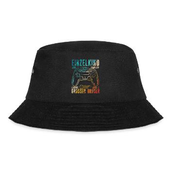 Level Einzelkind complete Großer Bruder 2023 Loadi - Bucket Hat - Schwarz - Vorne - Lela (165cm)