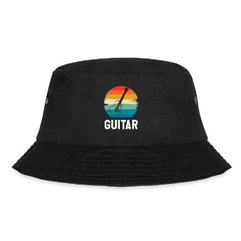 Instrument de guitare classique vintage rétro Guita - Bob - noir - Devant - Lela (165cm)