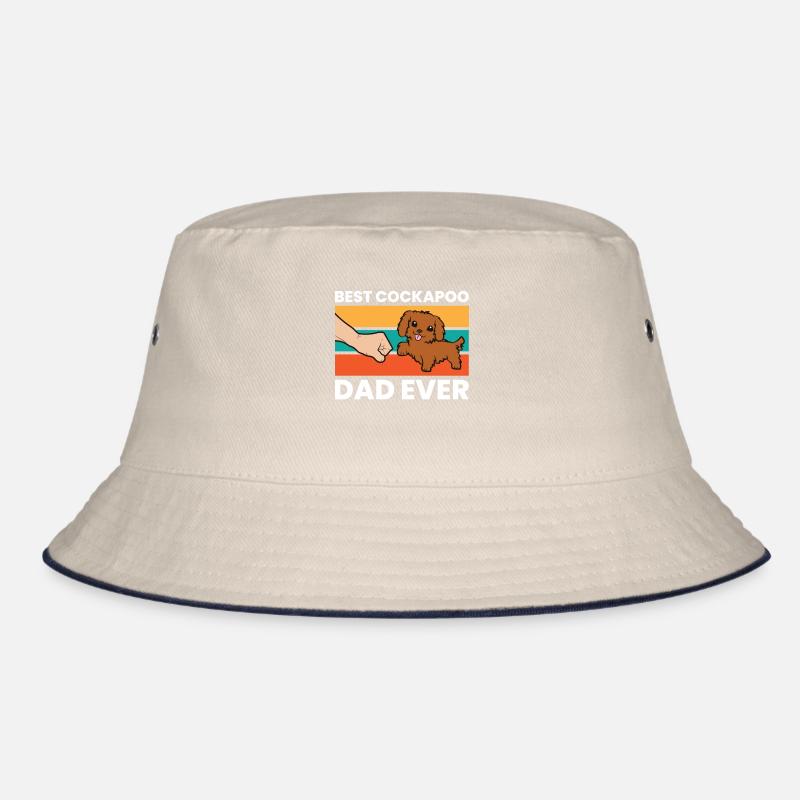 Best Cockapoo Dad Ever Pet Cockapoo Dog Bucket Hat