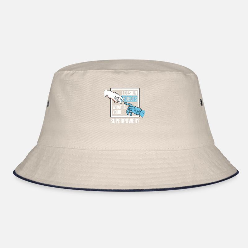 Roboter Maschinenbauer Bucket Hat