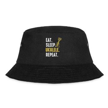 Ukulele Instrument - Bucket Hat - black - Front - Lela (165cm)