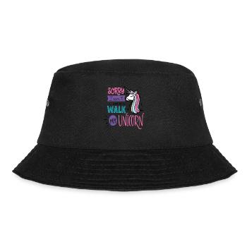 Tut mir leid, ich kann nicht, ich muss mein Einhorn gehen, außer der - Bucket Hat - Schwarz - Vorne - Lela (165cm)